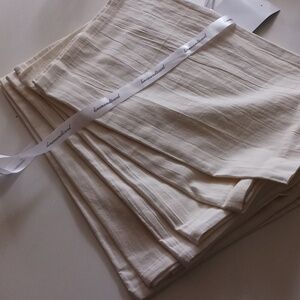 NWOT LITO 6 x Flour Sack Towels 28" x 28"